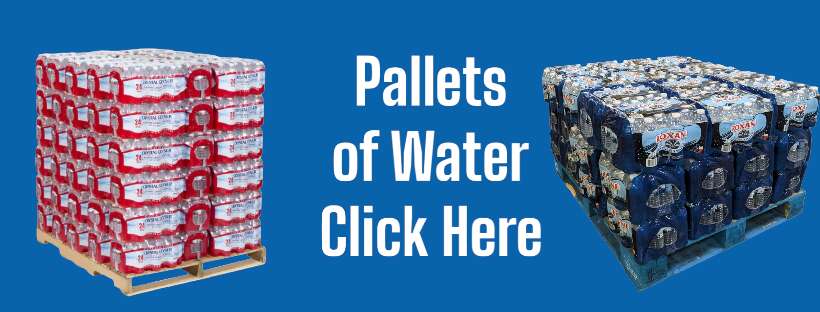 pallets of water click here
